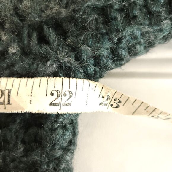 Cynthia Rowley Womens Medium Chunky Knit Open Front Shawl Cardigan Wool Alpaca - Picture 5 of 7